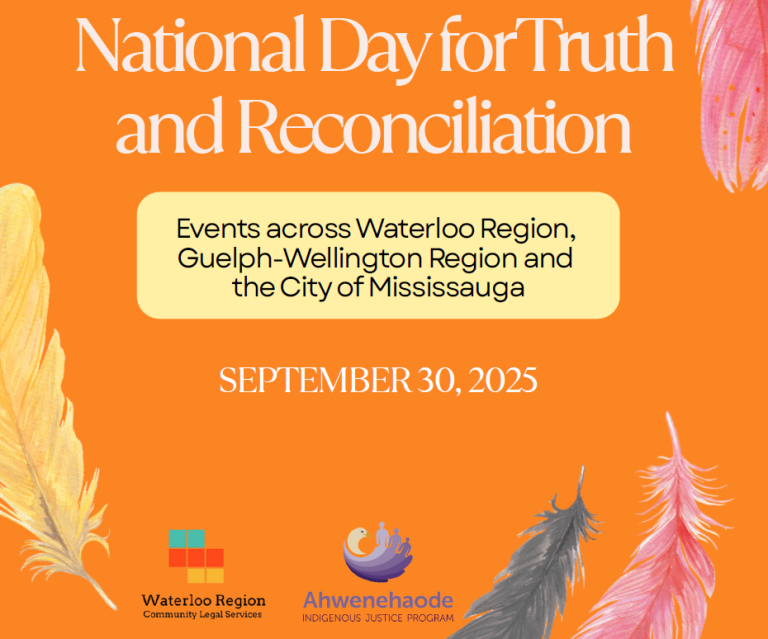 National Day for Truth and Reconciliation - Mississauga Community Legal ...